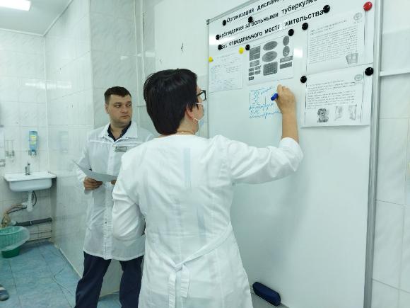 «Организация диспансерного наблюдения за больными туберкулезом без определенного места жительства» - новый проект по улучшениям в ОКФЦ