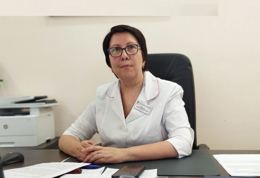 Поздравление главного врача ОКФЦ Натальи Пироговой