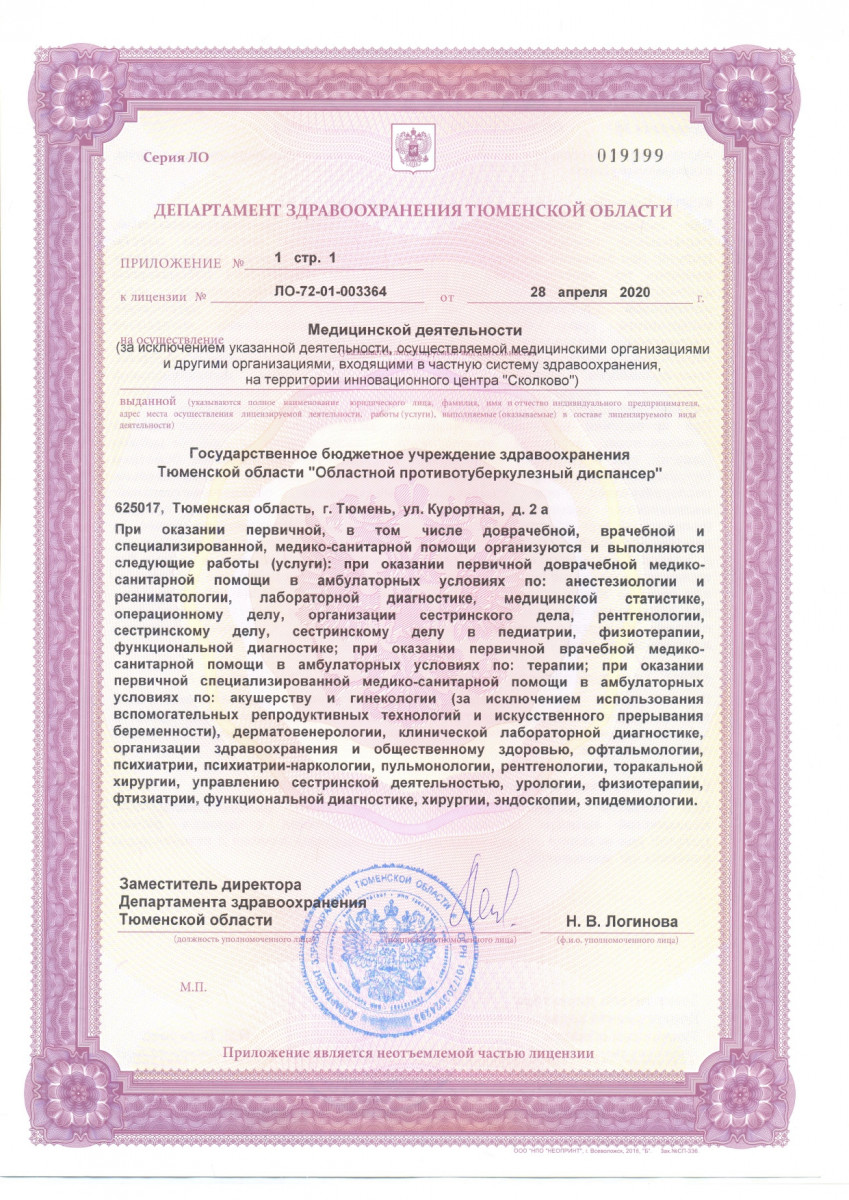 Лицензия на осуществление медицинской деятельности