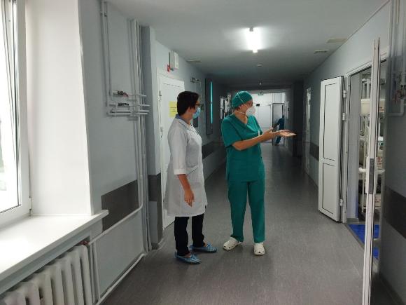 Новое оборудование и отремонтированные помещения для пациентов отделения анестезиологии и реанимации ОКФЦ