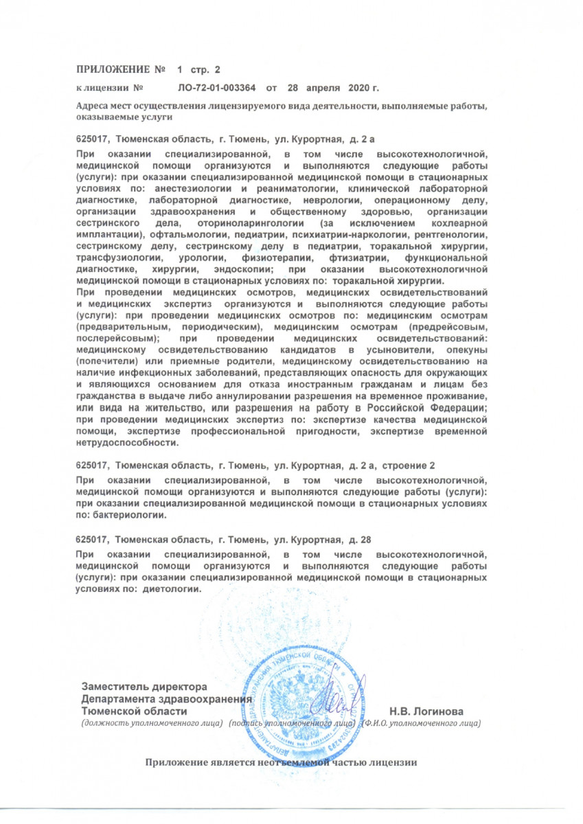 Лицензия на осуществление медицинской деятельности
