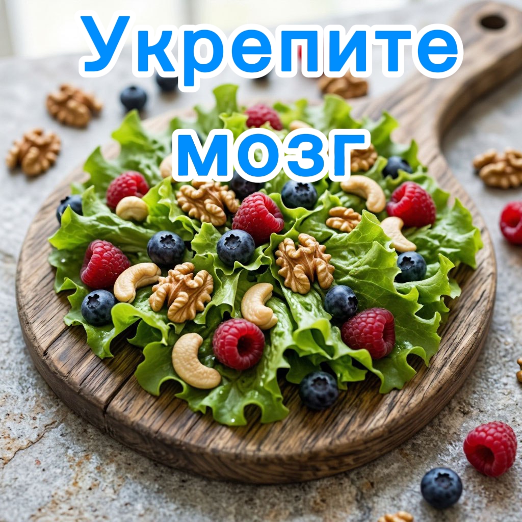 Укрепи свой мозг: 7 суперпродуктов для здоровья!