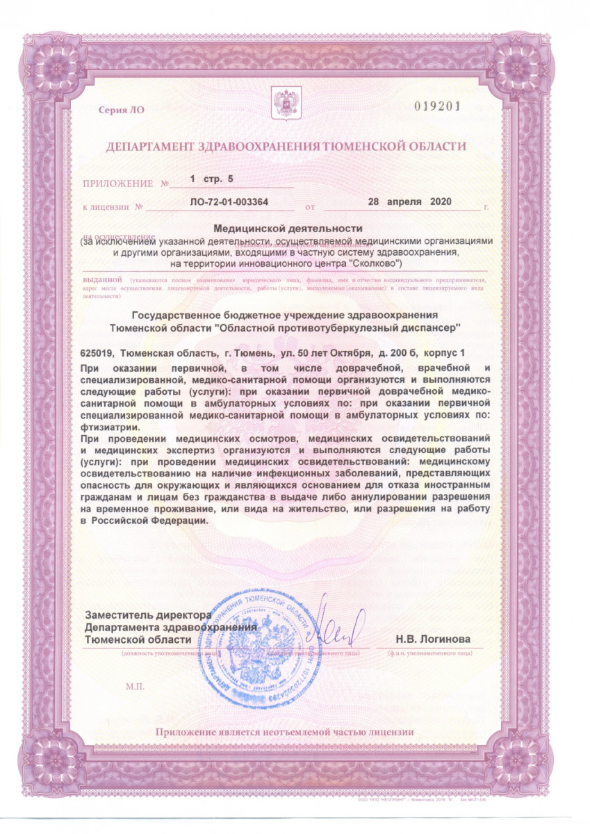 Лицензия на осуществление медицинской деятельности