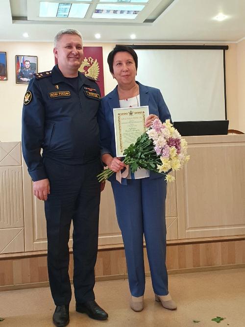 Руководство ОКФЦ получило благодарность за совместную работу по борьбе с туберкулезом от ФСИН России