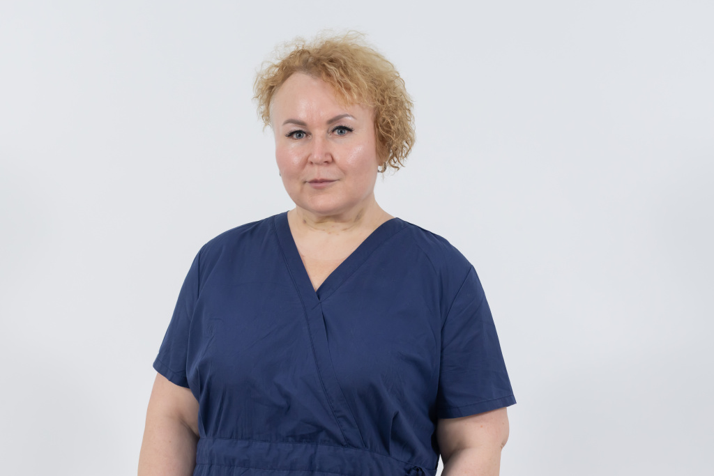 Ольга Алексеевна Фёдорова, заведующая отделеним для больных туберкулёзом с множетсвенной лекарственной устойчивостью.jpg