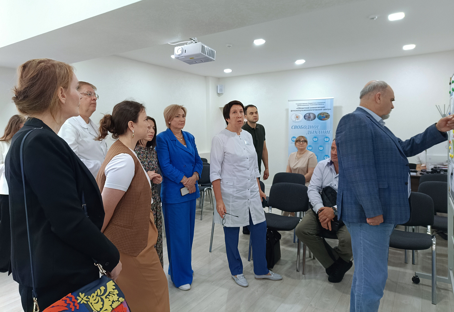 В ОКФЦ прошла рабочая встреча с директором проекта АО «ПСР» Алексеем Мещеряковым