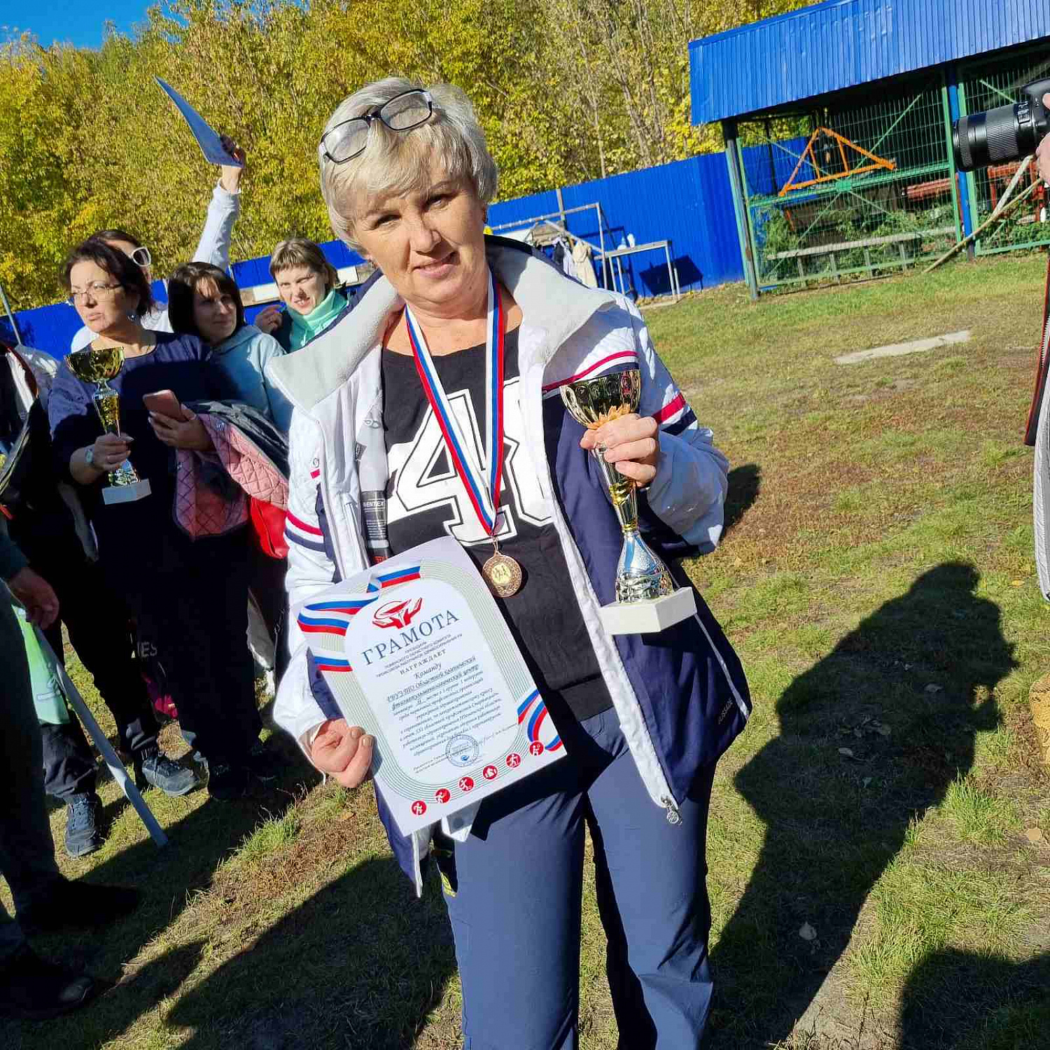 3 МЕСТО В ЛЕГКОАТЛЕТИЧЕСКОМ КРОССЕ